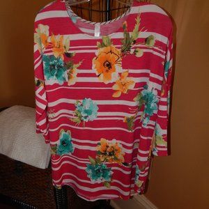 Ladies Honeyme Tunic - Blouse - Top  Size XL